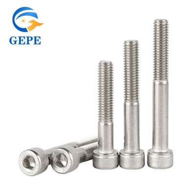 DIN912 tuercas y pernos negro de conexión hexagonal de tornillo de aleación de conexión hexagonal de cabeza de tapa de conexión hexagonal de tornillo
