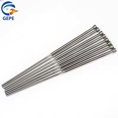 Pin de ejector de molde de precisión de doble sección / pin de ejector recto resistente a altas temperaturas