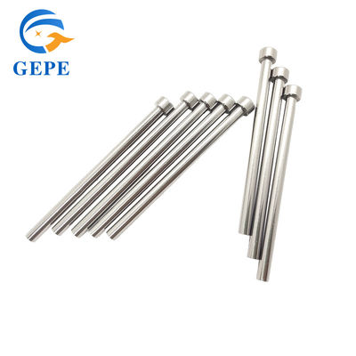 0.8mm-25mm Ejector de moho Pin Dedal HRC30-35 Tratamiento de extinción de dureza