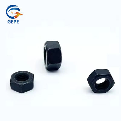 Nudos y pernos hexagonales de acero al carbono estándar Din934 Nudo hexagonal M3-M48