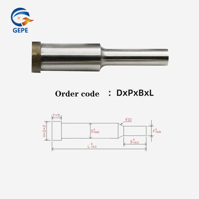 GEPE Punche de acero personalizado 88HRC-92HRC para máquina de perforar