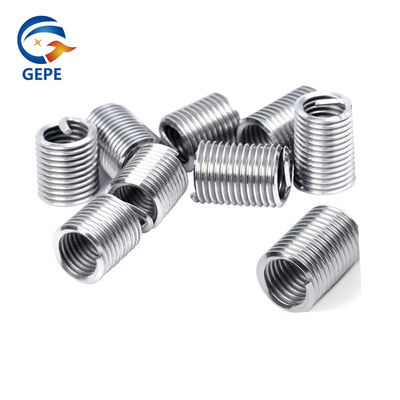 Insertores helicoidales de acero inoxidable DIN 8140 M1.6 - M30 inserto de hilo de alambre